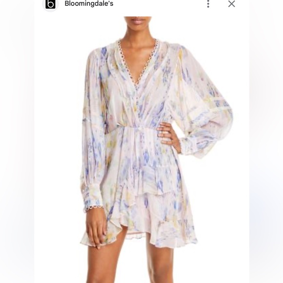 IRO Pastel Abstract Blouse - Picture 1 of 4